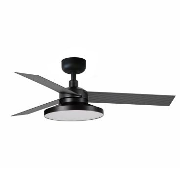 Faro Cruiser Tak 3 S - plafondventilator met licht - Ø 106 cm - mat zwart - 2700K