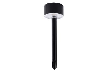 Integral LED True - grondspot op zonne-energie met bewegingssensor - Ø 7,6 x  24 cm - 0,5W LED incl. - IP44 - zwart