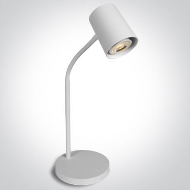 ONE Light Office &amp; Kitchen - tafellamp - Ø 7,2 x 40 cm - wit