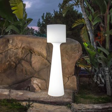 SHOWROOMMODEL - New Garden Grace 140 - buiten vloerlamp - Ø 33 x 37 x 140 cm - 22W LED incl. - IP65 - wit
