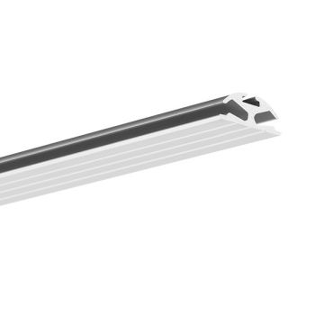 KLUS JAZ - profiel - Ø 3 cm - geanodiseerd zilver