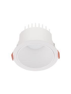 Nova Luce Luela - inbouwspot - Ø 11,5 cm - inbouwmaat Ø 10,5cm - 20W LED incl. - wit