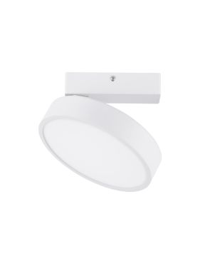 Nova Luce Perfect Profile - plafondlamp op afstandsbediening (incl.) - Ø 20 x 9,5 cm - 20W dimbare LED incl. - 2700K-6000K - wit