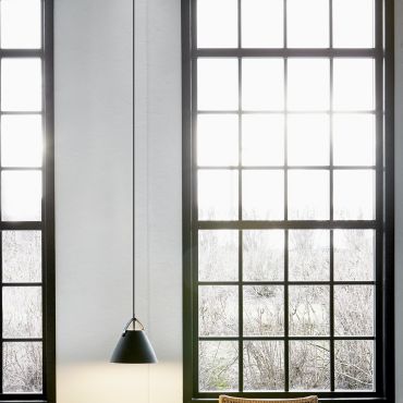 Design for the People Strap 27 - hanglamp - Ø 27 x 334,55 cm - zwart