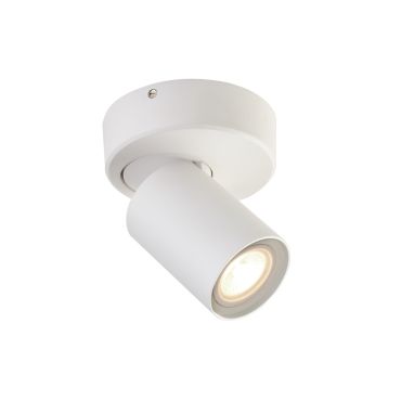 Projectlight Phoebe - opbouwspot - Ø 10 x 10 cm - wit