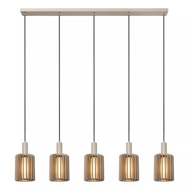 Lucide Lambres - hanglamp - 164 x 15 x 164 cm - taupe