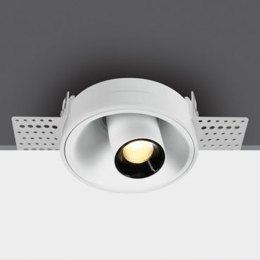 ONE Light Trimless COB Spot - inbouwspot - Ø 85 mm, Ø 88 mm inbouwmaat - 7W dimbare LED incl. - wit