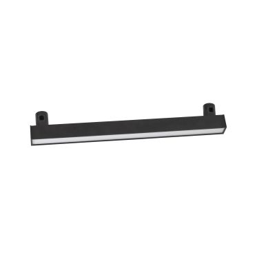 Nova Luce Nox - lichtpunt magnetisch railsysteem - 45,4 x 7,4 cm - 15W LED incl. - zandzwart