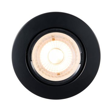 Nordlux Mixit Pro - inbouwspot - Ø 85 mm, Ø 76 mm inbouwmaat - IP23 - zwart