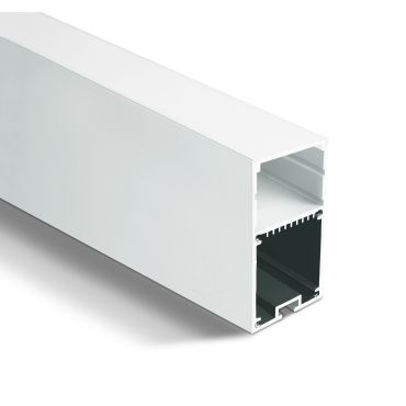 ONE Light Surface/Suspended Wide Profiles - 3,6 x 6,7 cm - 200 cm lengte - wit