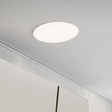 Nova Luce Perfect Profile Trimless - inbouwspot - Ø 640 mm, 670 mm inbouwmaat - 40W dimbare LED incl. - 3000K - wit