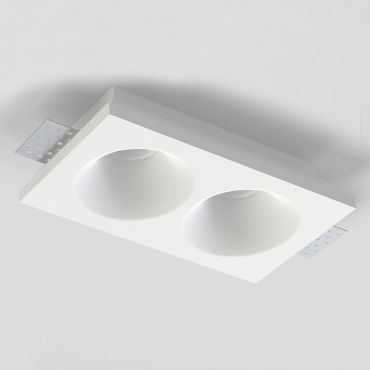 Projectlight Rome 2 - inbouwspot - 135 x 250 mm - 136 x 252 mm inbouwmaat - wit