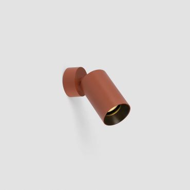 Faro Stan - opbouwspot 1L - Ø 6 x 13,1 cm - Terracotta