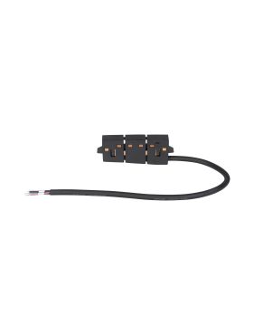 Nova Luce Breda - voedingsconnector - verbinding tussen rail en driver - zwart