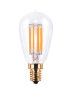 Segula Vintage Line - E14 - Ø 4,5 x 10 cm - 3W dimbaar - 2200K
