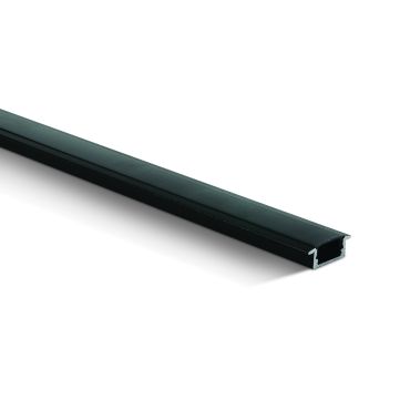 ONE Light Black Profiles Series - inbouw LED profiel - 2,3 x 0,9 cm - 200 cm lengte - zwart