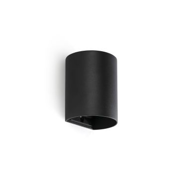 Faro Sole - wandlamp - 8 x 10 x 6,5 cm - zwart