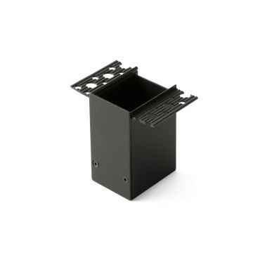 Faro Neso - elektrische terminal voor inbouwprofiel - 8 x 4,6 x 7,5 cm - zwart