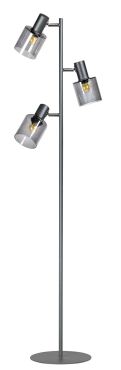 ETH Sledge Glass - vloerlamp - Ø 30 x 166,3 cm - gerookt