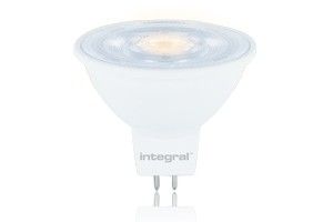 Integral LED LED-spot - Ø 5 x 4,5 cm - GU5.3 - 3,4W dimbaar - 2700K - wit
