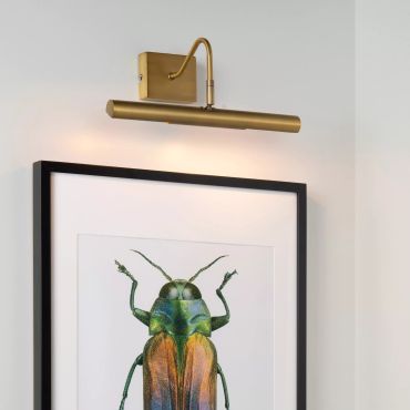 Lucide Vinz - wandverlichting - 36 x 19,3 x 15,7 cm - mat goud