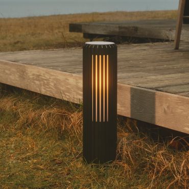 Nordlux Aludra 45 N - tuinpaal - Ø 12,4 x 45,4 cm - IP44 - zwart