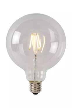 Lucide LED class B filament lamp - Ø 9,5 x 13,8 cm - E27 - 7W dimbaar - 2700K - transparant