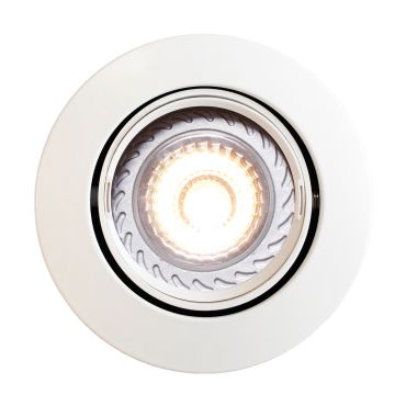 Nordlux Mixit Pro - inbouwspot - Ø 85 mm, Ø 76 mm inbouwmaat - IP23 - wit