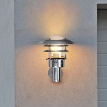 Nordlux Lønstrup - buiten wandverlichting - 22 x 26,5 cm - IP44 - gegalvaniseerd staal