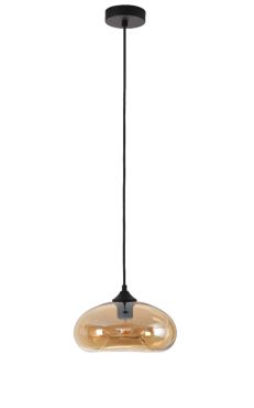 Artdelight Paradise - hanglamp - Ø 28 x 172 cm - amber