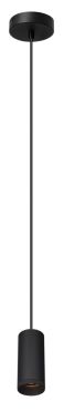 Artdelight Milano - hanglamp - Ø 6,5 x 150 cm - zwart