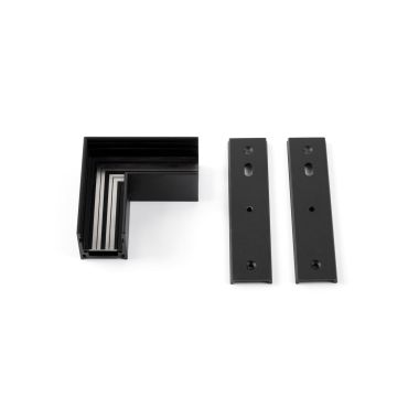 Faro Neso Slim - L opbouw connectie stuk - zwart
