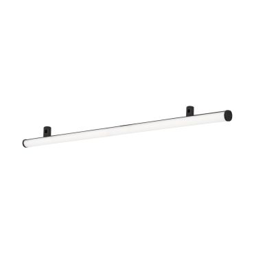 Nova Luce Rub - magnetische wandaccessoire - 150 x 10 cm - 38W LED incl. - zandzwart