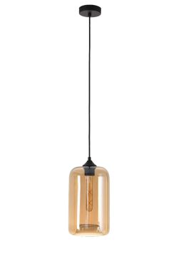 Artdelight Botany - hanglamp - Ø 18 x 188 cm - amber