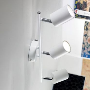 Nordlux Explore - opbouwspot 3L - 48 x 16,4 x 5,5 cm - wit