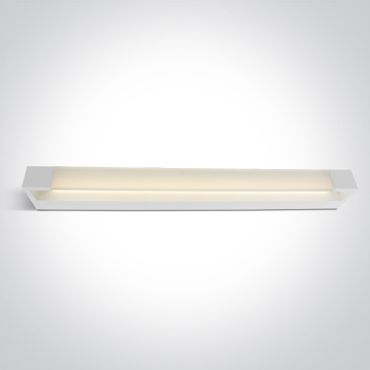 ONE Light Mirror Lights - spiegellamp - 57 x 8 x 4 cm - 20W LED incl. - IP44 - wit