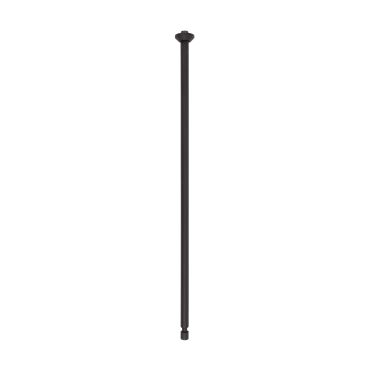 Nova Luce Plus - verbindingsbuis magnetisch railsysteem - Ø 2 x 30 cm - zwart