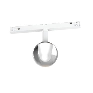 VK Lighting Eiva - magnetisch railsysteem - railspot - Ø 7,5 x 13,1 cm - 3W LED incl. - DALI dimbaar - wit