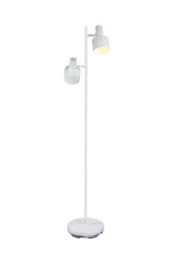 Artdelight Twinkle - vloerlamp - Ø 28 x 150 cm - wit