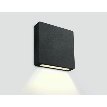 ONE Light Dark Light Step Series - inbouw wandverlichting - 5 x 4 x 5 cm - 2W dimbare LED incl. - IP65 - zwart
