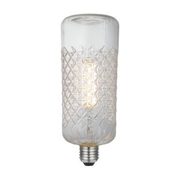 Daylight Italia Demetra LED Lamp - Ø 8 x 20,2 cm - E27 - 6W dimbaar - 2700K - transparant
