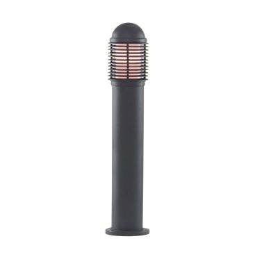 Searchlight Outdoor Posts - tuinpaal - Ø 16 x 73 cm - IP44 - mat zwart