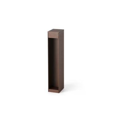 Faro Cerler - tuinpaal - 9 x 35 cm - 9W LED incl. - IP65 - roestbruin