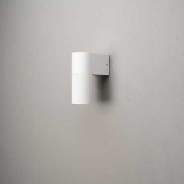 Konstsmide Temi Down - buiten wandlamp - 6,5 x 11,5 x 14,5 cm - IP54 - wit