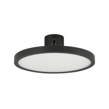 Nova Luce Libo - lichtpunt magnetisch railsysteem - Ø 16 x 6 cm - 15W LED incl. - zandzwart