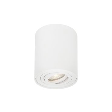 Nova Luce Gozzano - opbouwspot - Ø 9,6 x 12,5 cm - wit