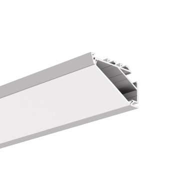 KLUS Kopro-30 -  hoek ledprofiel 30 graden lichthoek - 2,72 x 4,46 cm - geanodiseerd zilver