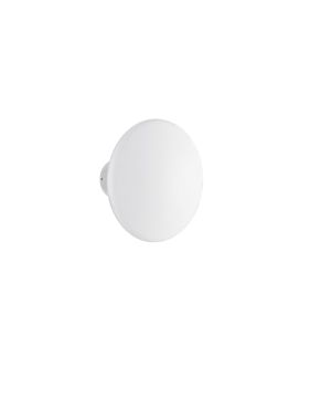 Nova Luce Onut - wandlamp - Ø 17 x 12 cm - 14W LED incl. - wit