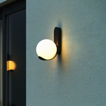 Nordlux Dalius - buiten wandverlichting - 21,8 x 18 x 30,5 cm - IP44 - zwart