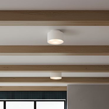 VK Lighting Eos - opbouwspot - Ø 13 x 9 cm  - wit